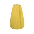 thumbnail image 3 of Falda a cuadros para mujer, falda larga retro a cuadros escoceses, cintura alta, acampanada, falda larga a cuadros vintage, faldas con vuelo (L), 3 of 5