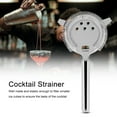 thumbnail image 2 of Filtre à Cocktail en Acier Inoxydable, Passoire à Cocktail en Acier Inoxydable, Mixeur à Cocktail Technologie Avancée, 2 of 8