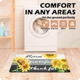 thumbnail image 5 of Boho Non Slip Waterproof Kitchen Rugs and Mats Set of 2 Farmhouse Vintage Kitchen Floor Mats Cushioned Anti Fatigue Ergonomic Comfort Standing Kitchen Runner Rugs 17.3''''x28''''+17.3''''x47'''', 5 of 6