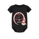 thumbnail image 3 of Pijamas familiares a juego de Navidad, conjunto de Pijamas cortos de muñeco de nieve, Let It Snow Black, 2023, 3 of 3