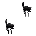 thumbnail image 4 of Bewildely Señales de patio de Halloween con silueta de gato espeluznante negro: fáciles de instalar y terriblemente realistas A 2Conjunto, 4 of 6