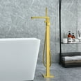 thumbnail image 2 of Altair F0915-Btf Campia Floor Mounted Tub Filler - Gold, 2 of 5