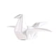 thumbnail image 3 of Estatua de grulla de origami, adornos decorativos para escritorio de oficina en casa, regalo S, 3 of 5