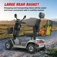 thumbnail image 6 of S500-GREY Heavy Duty Mobility Scooter, 6 of 8