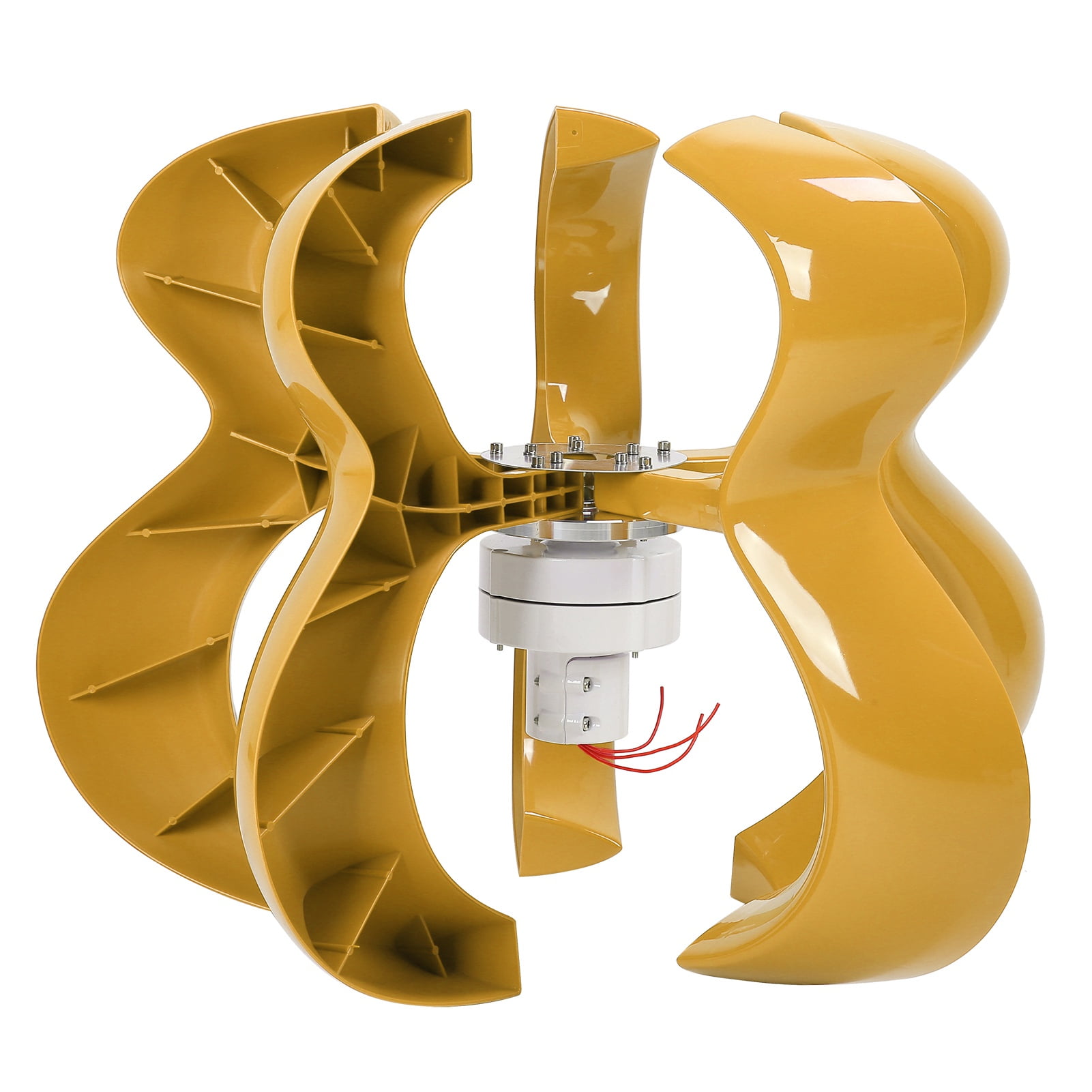 Wind , Permanent 5 Blades Motor Kit Wind Driven Generator With