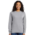 thumbnail image 5 of Fruit of the Loom Long Sleeve T-Shirt for Men -GR49 CrewNeck HD Cotton Tee Shirt (6 Pack Athletic Heather M), 5 of 5