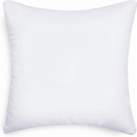 45x45cm Throw Pillow Insert Premium Soft Cotton Euro Square Decorative Pillow Core Set for Bed Sofa Couch JAF018