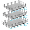 thumbnail image 3 of Spice Rack for Cabinet - Pull Out Spice Rack with 5 Year Limited Warranty, 3 of 8