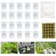 thumbnail image 1 of Red de malla hidropónica: kit de contenedor de malla ranurada para cultivo de plantas, bloques hidropónicos, accesorios para cestas, 1 of 5