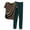 Brown #7, variant on pstuiky Pajamas for Women Set, Womens Pajamas Short-Sleeved Crew-Neck Top and Mid-Length Pants Two-Piece Thin Suit Large-Size Home Wear Two-Piece Leisure Army Green M