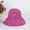 Hot Pink, variant on Unisex Western Cowboy Hat Classic Style Wide Brim Breathable For Men Women Outdoor Travel Adventure Casual Sun Protection Fedora Cap Headwear