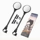 thumbnail image 1 of Espejos para bicicleta, espejos para bicicleta, 2 piezas, espejos convexos giratorios ajustables de 360 grados para bicicleta, bicicleta eléctrica, motocicleta, bicicleta de montaña, 1 of 4