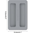 thumbnail image 2 of HUGFEGWE Toaster Cover Lids, 2PCS Silicone 2 Slice Bread Machine Covers, Bread Toaster Topper Lids for Kitchen Toaster Sandwich Bread Machine CA919-164211, 2 of 7