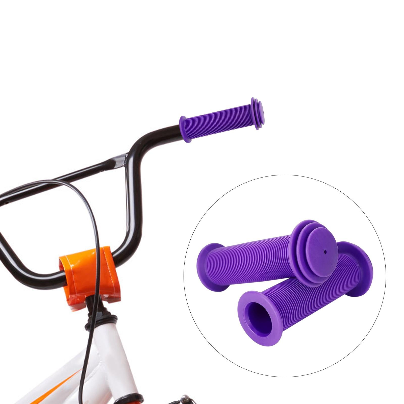 Acheter Poignées De Guidon De Vélo De Montagne Antidérapantes, 2 Pièces, En Caoutchouc Souple, Antidérapantes, Confortables, Verrouillables, Pièces De Vélo