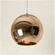 thumbnail image 1 of Lámpara colgante de bola de cristal creativa moderna, lámpara de techo para decoración del hogar, para dormitorio, sala de estar, pasillo, cocina, comedor, pasillo, escaleras, diámetro 25 cm, 1 of 5
