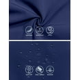 thumbnail image 6 of Mapamyumco Men's Windbreaker Lightweight, Windproof Hooded Golf Jacket, Stretch Water-Resistant Size XXXL, 6 of 7
