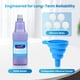 thumbnail image 4 of Botella rellenable Bisenkud para mopa Swiffer Wet Jet - 1250 ml/42,3 fl oz - Botella de soluci&#2013265923n de HDPE a prueba de fugas, vac&#2013265933a (no apta para mopa, 4 of 7
