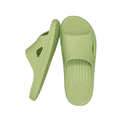 thumbnail image 4 of Women Shower Shoes Casual Stylish Shower Slippers Non-Slip Open Toe House Slides Comfortable Lightweight Bathroom Sandals Green 5.5 [EU-36], 4 of 5