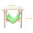 thumbnail image 2 of STRANDCHIC Small Animal Hammock Set Wooden Assorted Color For Home Use 1 Set, 2 of 5