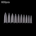 thumbnail image 4 of 600Pcs Pointed Long Full Cover Fake Nail Tip False Artificial Fingernail Manicure, 4 of 6