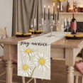 thumbnail image 2 of Table Runners 90 Inches Long Dress Scarves, Daisy Flower Farmhouse Coffee/Dining/Kitchen Table Runner for Living Room, Vintage Farmhouse Country Floral Plant 13x90 Inch, 2 of 9