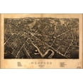 thumbnail image 1 of 24"x36" Gallery Poster, map of Medford, Massachusetts 1880, 1 of 1