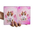 thumbnail image 3 of Faith Love Hope Cavalier King Charles Spaniel Breast Cancer Awareness Survivor Travel Passport Wallet Dog Lover Gifts PU Leather Passport Holder Cover - 02017, 3 of 5