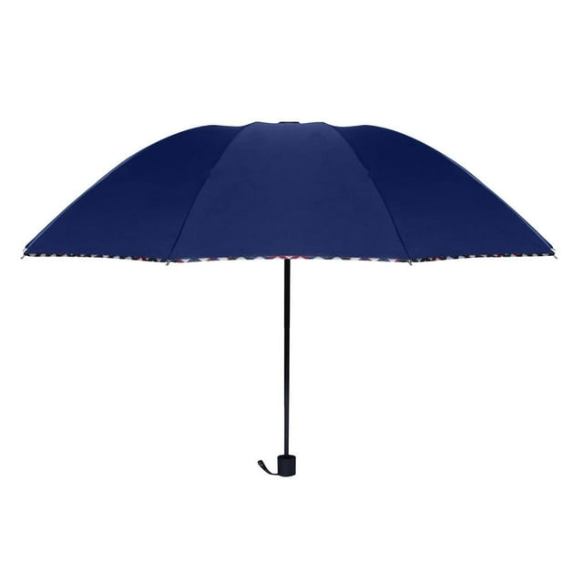 OUSITAID Grand Parapluie Coupe-Vent Résistant au Vent Compact de Voyage Pliant Parapluies Dames Fort Coupe-Vent Imperméable Parapluie de golf Pliable pour Hommes Femmes