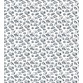 thumbnail image 3 of Ambesonne Shells Duvet Cover Set, Florida Fighting Conch, Queen, Dark Blue and White, 3 of 6