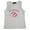 white/fuchsia, variant on Next Concept Toddler Girls and Girls Flip Flop Racerback Tank Top 9428-4T (white/orange)