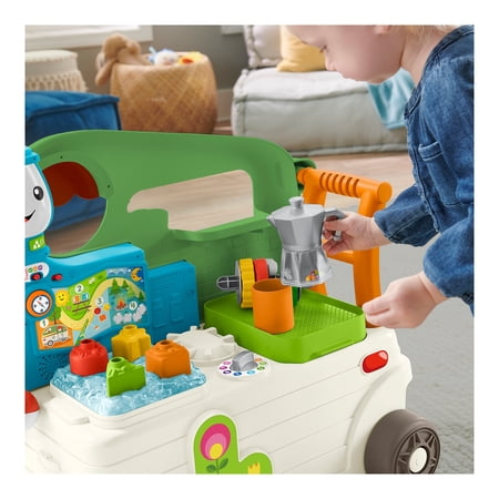 Fisher-Price Laugh & Learn 3-in-1 On-the-Go Camper Activity Center