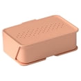 thumbnail image 1 of Bearachild Esponja soporte cajón baño doble capa almacenamiento fregadero bandeja organización secado organizador escurridor Juegos de accesorios de baño Rosado Bearachild HA065187-02, 1 of 6