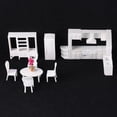 thumbnail image 2 of Mini Casa de a 1:25, Muebles de Cocina, Sillas de , Modelo de pequeña sala, Accesorios de Bricolaje para Niños, 2 of 8