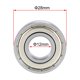 thumbnail image 4 of Rodamientos de Bolas de Surco Profundo 6001ZZ 12mmx28mmx8mm Doble Blindado Acero Cromado P5 10pcs, 4 of 5