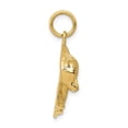 thumbnail image 2 of Auriga Fine Jewelry 14K Yellow Gold Bear Charm Pendant for Women (L-20 mm,W-25 mm), 2 of 6