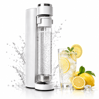 SodaStream Crystal Sparkling Water Maker Starter Kit, Carbonated Drink Machine