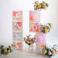 thumbnail image 2 of MasteelfCA 1 Set/4pcs Transparent Balloon Box Party Decorative Balloons Case Stylish Balloons Accessories for Wedding, 2 of 7