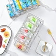 thumbnail image 5 of Refrigerator Drink Organizer Storage Double-layers Modern Fridge Beer Can Beverage Organizer Holder, 5 of 5