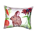 thumbnail image 3 of Betsy Drake NC371 16 x 20 in. Brown Rabbit Left No Cord Pillow, 3 of 3