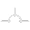 thumbnail image 4 of 72"W x 36"H x 4"D x 4"F, 12/12 Pitch, Ericson Architectural Grade PVC Gable Bracket, 4 of 8