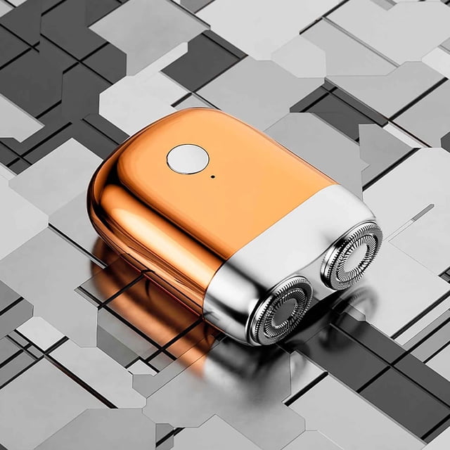 Iumwxz Rasoir Électrique Rechargeable USB Mini Rasoirs Portatifs pour le Visage Humide et Sec Petite Taille Machine de Rasage pour Hommes