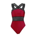 thumbnail image 3 of DuAnyozu Women Swimsuit Monokini Swimwear Bathing Suit Push Up Bikini Beachwear, 3 of 5