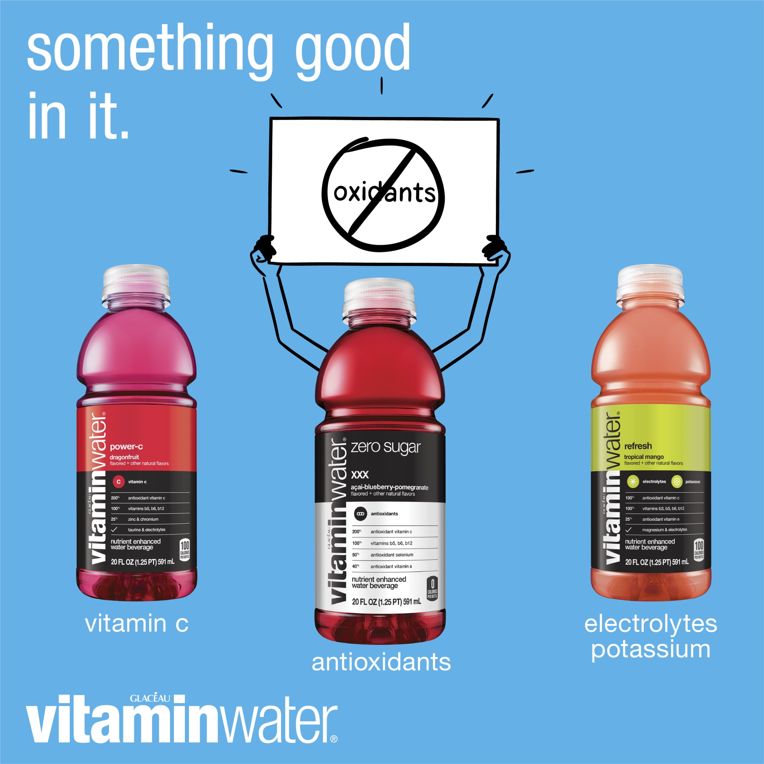 Vitamin Water Zero Variety Pack, 20 Fl. Oz., 12 Count