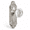 Brushed Nickel-Passage, variant on Oil Rubbed Bronze Crystal Door Knob Vintinterior Lock Set