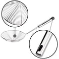 thumbnail image 2 of Manunclaims Stainless Steel Spider Strainer Skimmer Spoon for Frying and Cooking - Wire Pasta Strainer with Long Handle, Professional Kitchen Skimmer Ladle, 2 of 8