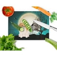 thumbnail image 2 of Caroline's Treasures Halloween Scary Pekingnese Red White Glass Cutting Board Large, 2 of 2