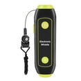 thumbnail image 2 of harmtty Electronic Whistle Crisp Sound High Decibel Compact Size Lanyard Design with LED Light Battery-operated Camping Electronic Whistle Outdoor Emergency Tool Camping Supplies,Yellow, 2 of 8