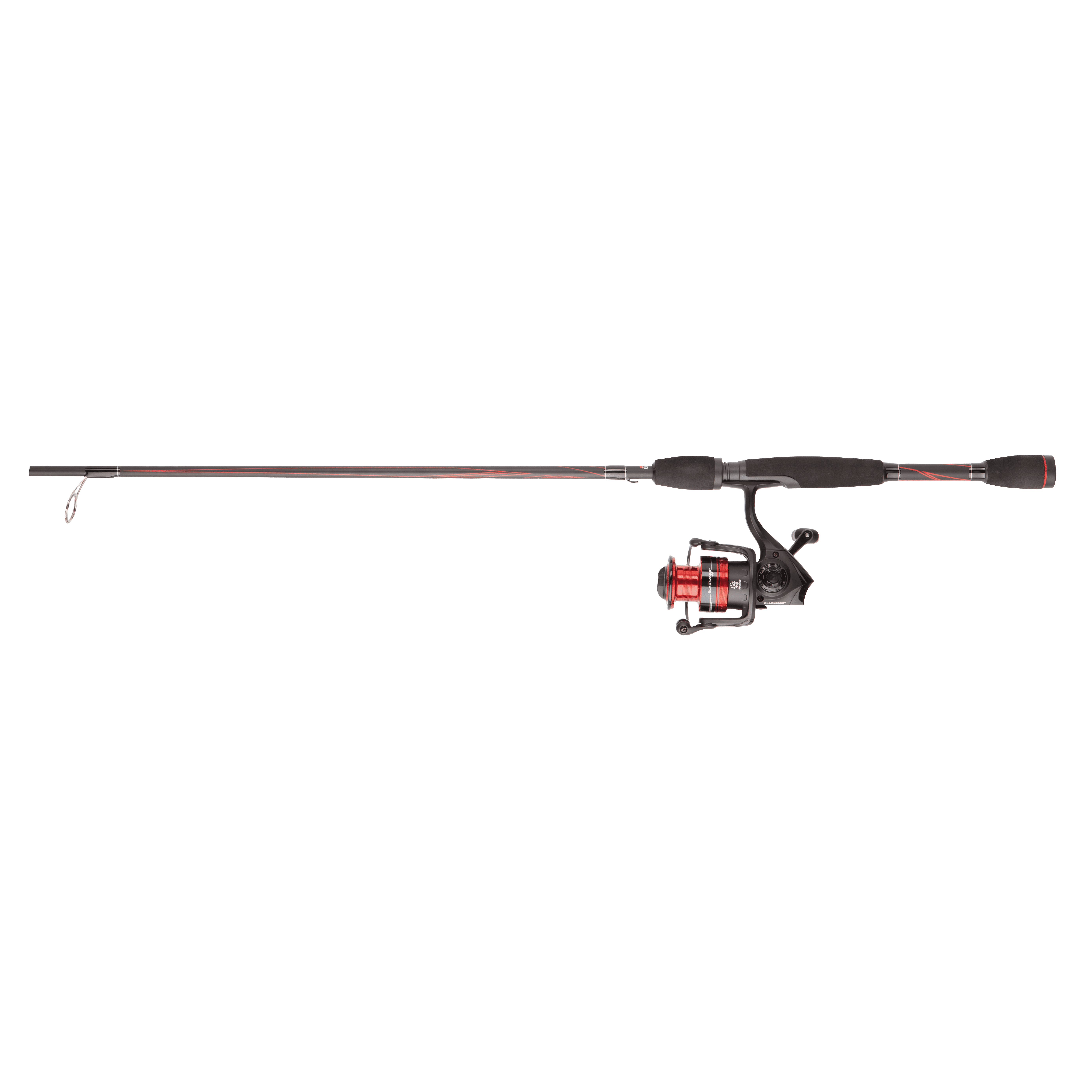 Abu Garcia 6'6” Black Max Fishing Rod and Reel Spinning Combo