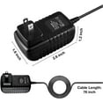 thumbnail image 3 of Onerbl Charger for Bissell 2286A AC Adapter 2389 Charger Cord Replacement for Bissell 2389 2389C 2286 22862 2482 2286A Adapt Ion Pet Cordless Stick Vacuum Charger Bissell 1616326 1627037 Power Cord, 3 of 4
