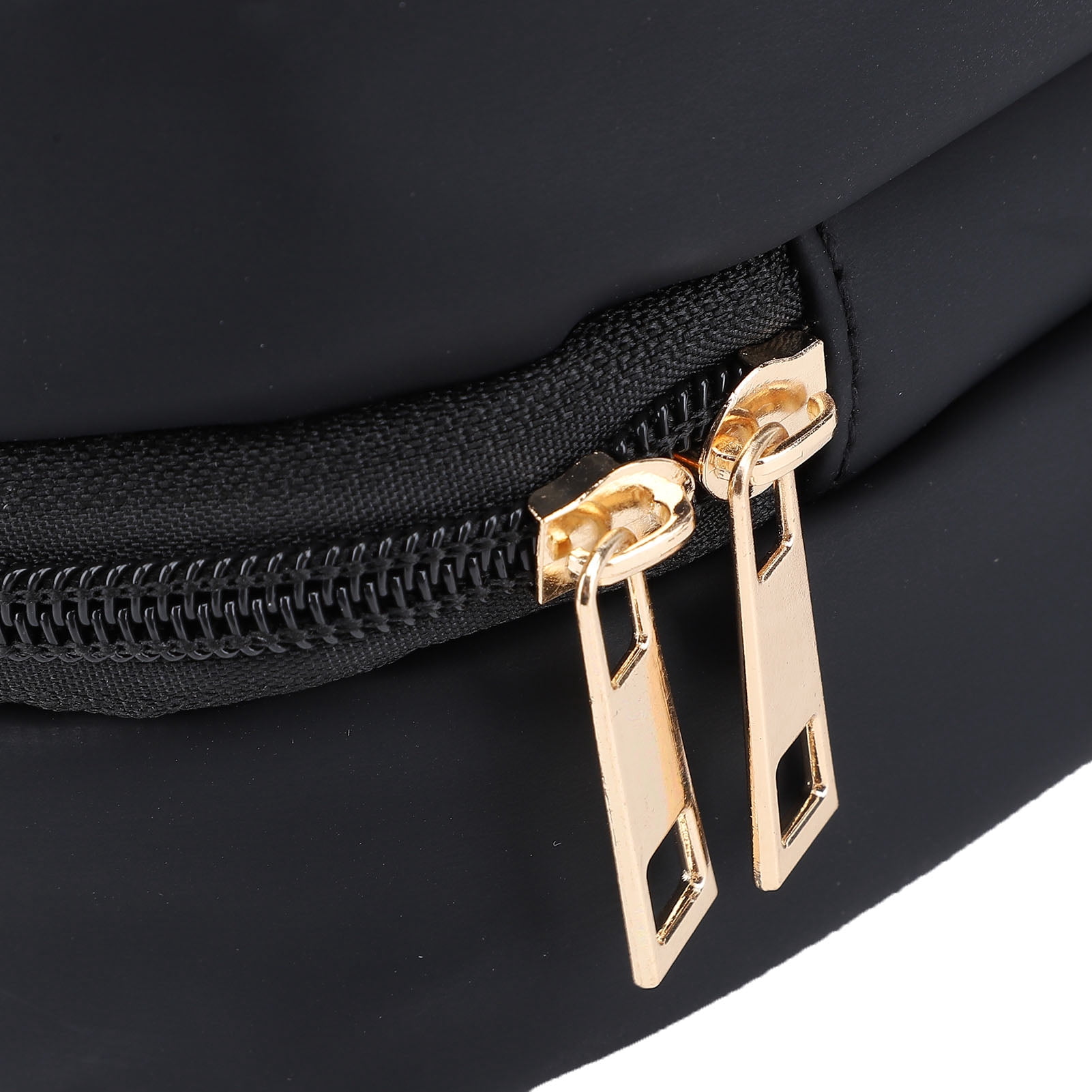Riousery Hanging Hook Travel Toiletry Bag Makeup Organizer with Mirror Portable Cosmetic Train Case Storage for Travel Vacation Business Trips Black 10.63 inches / 27 cm [cite: 9]